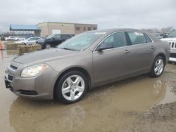 Salvage cars for sale from Copart Kansas City, KS: 2011 Chevrolet Malibu LS