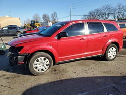 Vehiculos salvage en venta de Copart Moraine, OH: 2015 Dodge Journey SE