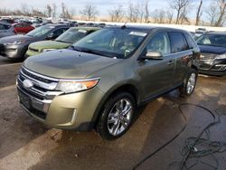 Salvage cars for sale at Bridgeton, MO auction: 2012 Ford Edge Limited