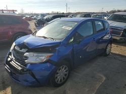 Salvage cars for sale from Copart Indianapolis, IN: 2016 Nissan Versa Note S