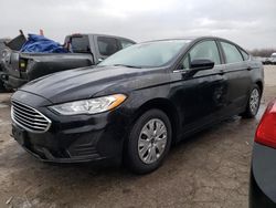 Salvage cars for sale at Chicago Heights, IL auction: 2019 Ford Fusion S