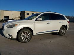 Salvage cars for sale from Copart Wilmer, TX: 2015 Infiniti QX60