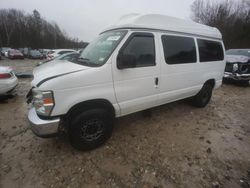 Salvage cars for sale from Copart Candia, NH: 2011 Ford Econoline E350 Super Duty Wagon