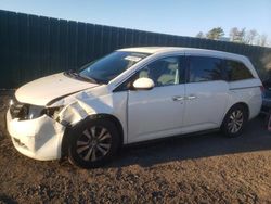 Vehiculos salvage en venta de Copart Finksburg, MD: 2015 Honda Odyssey EXL