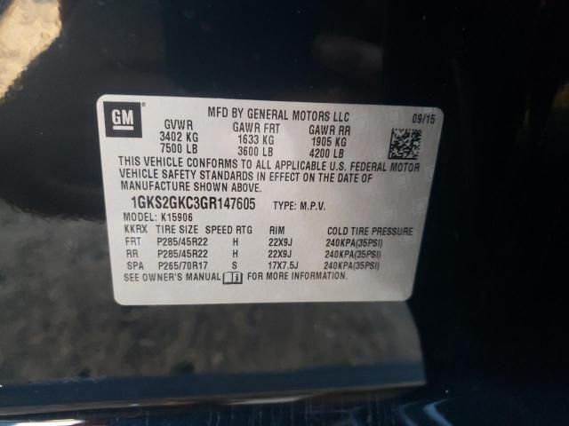 2016 GMC Yukon XL K1500 SLT