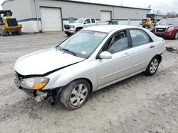 Salvage cars for sale from Copart Leroy, NY: 2009 KIA Spectra EX