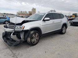 Salvage cars for sale at New Orleans, LA auction: 2019 Volkswagen Atlas SE