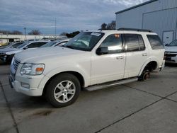 Ford Explorer salvage cars for sale: 2010 Ford Explorer XLT