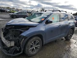 Salvage cars for sale from Copart Eugene, OR: 2016 Toyota Highlander XLE