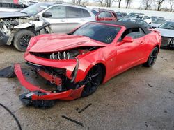 Chevrolet Camaro LT salvage cars for sale: 2016 Chevrolet Camaro LT