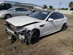 Salvage cars for sale at auction: 2014 BMW M5