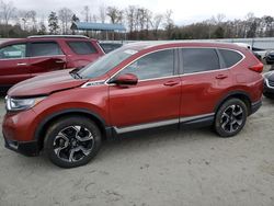 Salvage cars for sale at Spartanburg, SC auction: 2019 Honda CR-V Touring