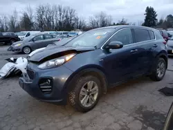 Salvage cars for sale from Copart Portland, OR: 2017 KIA Sportage LX