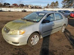Salvage vehicles for parts for sale at auction: 2003 Toyota Corolla CE