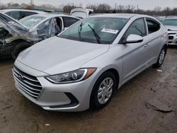 Vehiculos salvage en venta de Copart Louisville, KY: 2018 Hyundai Elantra SE