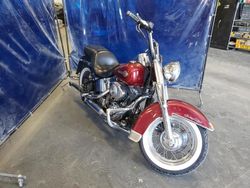 Salvage motorcycles for sale at Spartanburg, SC auction: 2002 Harley-Davidson Flstc