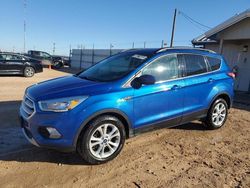 Salvage cars for sale from Copart Andrews, TX: 2018 Ford Escape SE