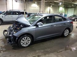 Salvage cars for sale at Woodhaven, MI auction: 2020 Hyundai Accent SE