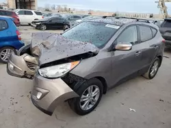 Salvage cars for sale at Kansas City, KS auction: 2013 Hyundai Tucson GLS