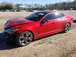 Salvage cars for sale at Charles City, VA auction: 2019 KIA Stinger GT1