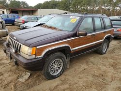 Salvage cars for sale from Copart Seaford, DE: 1993 Jeep Grand Cherokee Base