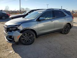 Chevrolet salvage cars for sale: 2024 Chevrolet Equinox RS