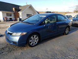 Salvage cars for sale from Copart Northfield, OH: 2010 Honda Civic LX