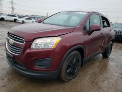 Salvage cars for sale at Elgin, IL auction: 2016 Chevrolet Trax LS