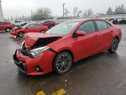 Toyota Corolla l Vehiculos salvage en venta: 2015 Toyota Corolla L