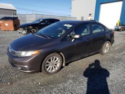 Honda salvage cars for sale: 2012 Honda Civic LX