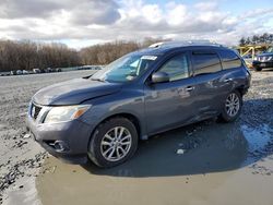 Salvage cars for sale at Windsor, NJ auction: 2013 Nissan Pathfinder S