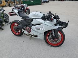 Salvage Motorcycles for sale at auction: 2017 Ducati Superbike 959 Panigale