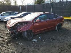 Salvage cars for sale at Waldorf, MD auction: 2014 Ford Fusion SE