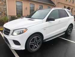 Salvage cars for sale at New Britain, CT auction: 2018 Mercedes-Benz GLE 43 AMG