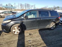 Toyota Sienna LE salvage cars for sale: 2011 Toyota Sienna LE