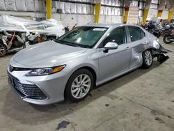 Salvage cars for sale from Copart Woodburn, OR: 2022 Toyota Camry LE