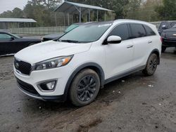 Salvage cars for sale at Savannah, GA auction: 2016 KIA Sorento EX