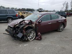 Nissan salvage cars for sale: 2010 Nissan Maxima S