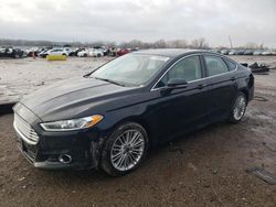Salvage cars for sale at Kansas City, KS auction: 2016 Ford Fusion SE