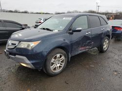 Salvage cars for sale at New Britain, CT auction: 2009 Acura MDX