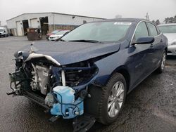 Salvage cars for sale at New Britain, CT auction: 2021 Chevrolet Malibu LT