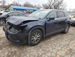 Salvage cars for sale from Copart Wichita, KS: 2019 Mazda CX-9 Touring