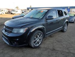 Salvage cars for sale at Woodhaven, MI auction: 2018 Dodge Journey GT