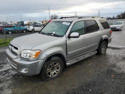 Toyota Sequoia salvage cars for sale: 2006 Toyota Sequoia Limited