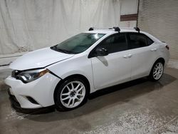 Salvage cars for sale at Leroy, NY auction: 2015 Toyota Corolla L