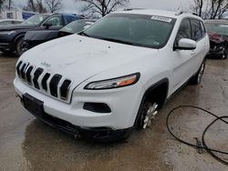 Jeep Cherokee Latitude salvage cars for sale: 2015 Jeep Cherokee Latitude