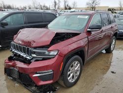 Salvage SUVs for sale at auction: 2022 Jeep Grand Cherokee Limited