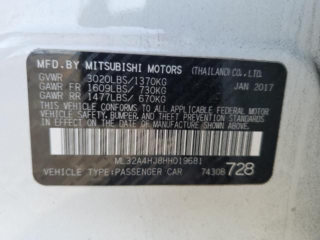 2017 Mitsubishi Mirage SE