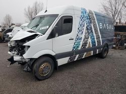 Salvage trucks for sale at Bowmanville, ON auction: 2018 Mercedes-Benz Sprinter 3500