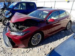 Salvage cars for sale from Copart Walton, KY: 2019 Toyota Avalon XLE